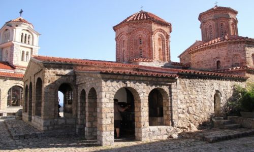 Zdjęcie MACEDONIA / Ochryd / Ochryd / Klasztor św.Nauma