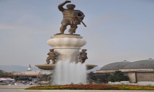 Zdjcie MACEDONIA / Skopje / Stare miasto / Skopje