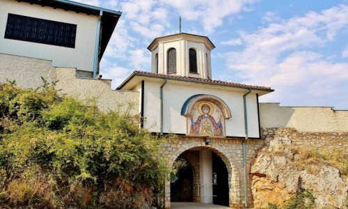 Zdjęcie MACEDONIA / płd.-zach.Macedonia Północna / Kaliszta / Monastyr Narodzin Bogurodzicy