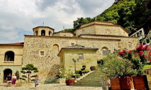 Zdjcie MACEDONIA / park narodowy Mawrowo / Rostusza / Monastyr w.Jana Chrzciciela z 1020 roku