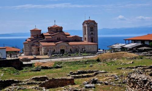 Zdjecie MACEDONIA / Ochryda / Ochryda / Cerkiew  w. Klemensa  i Pantalejmona