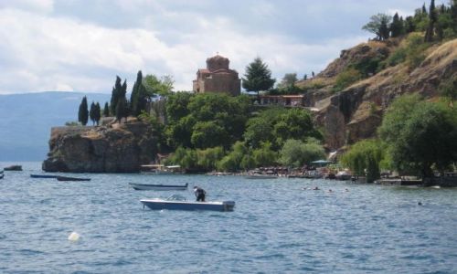 Zdjęcie MACEDONIA / brak / Ohrid / cerkiew św.Kaneo