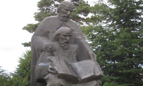 Zdjęcie MACEDONIA / brak / Ohrid / pomnik Cyryla i Metodego