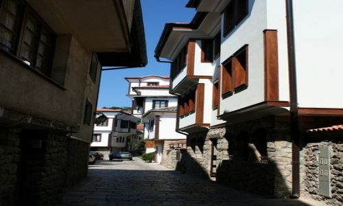 MACEDONIA / - / Ochryda / Wska uliczka