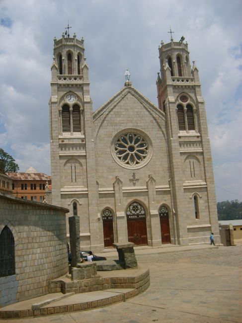 Zdjęcia: Antananariwa, Madagaskar, Katedra w Antananariwie, MADAGASKAR Zdjęcia: Antananariwa, Madagaskar, Katedra w Antananariwie, MADAGASKAR