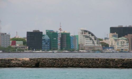 Zdjęcie MALEDIWY / brak / Male  / Male - panorama