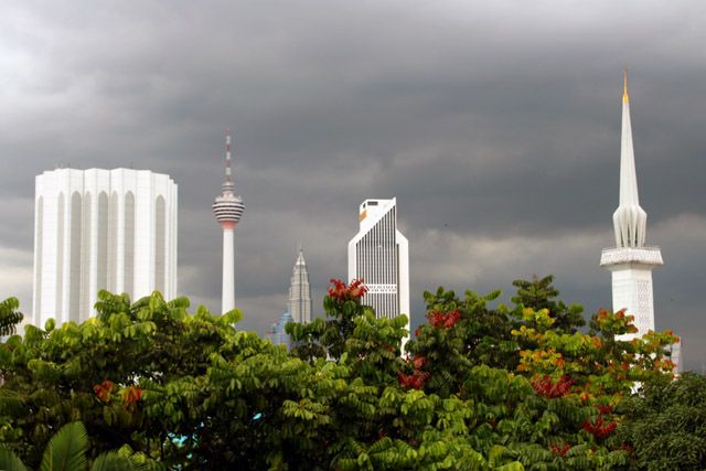 Zdjęcia: Kuala Lumpur, KL przed burzą, MALEZJA Zdjęcia: Kuala Lumpur, KL przed burzą, MALEZJA