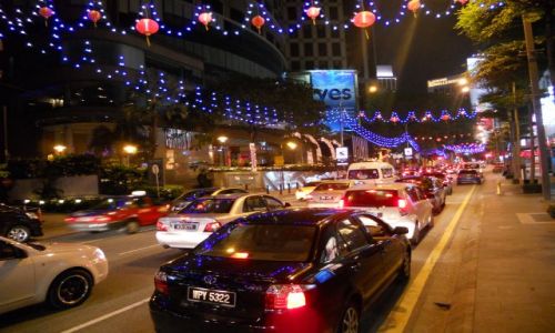 Zdjęcie MALEZJA / - / Kuala Lumpur Ruch uliczny / Malezja