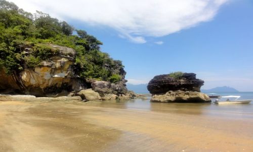 Zdjecie MALEZJA / Borneo / Bako National Park / zatoczka...