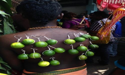 Zdjecie MALEZJA / Kuala Lumpur / Jaskinie Batu caves / Swieto Thaipusam