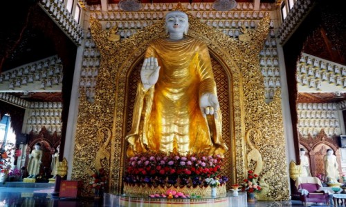 Zdjcie MALEZJA / Penang / George Town / Dharmikarama Burmese Temple 