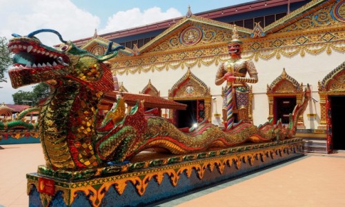 Zdjcie MALEZJA / Penang / George Town / Wat Chayamangkalaram Temple