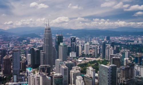 Zdjecie MALEZJA / Kuala Lumpur / Kuala Lumpur / Z wysokoci