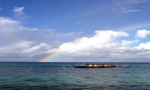 Zdjęcie MALEZJA / brak / Mabul / tęczowo...