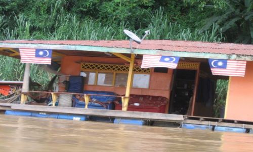 Zdj�cie MALEZJA / brak / malezja / p�ywaj�ce domy