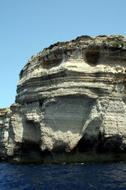 Zdjęcia: Gozo, Uśmiechnięta skała, MALTA Zdjęcia: Gozo, Uśmiechnięta skała, MALTA