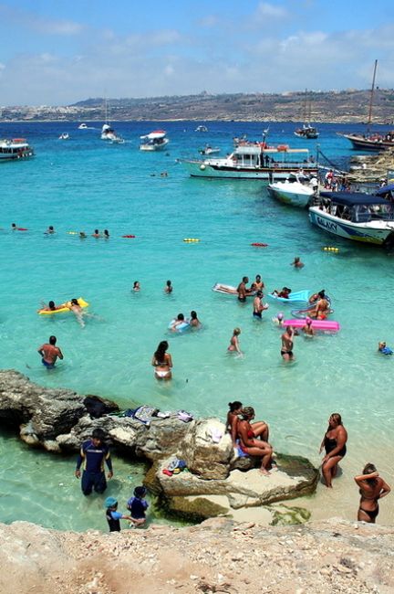 Zdjęcia: Comino, Dla miłośników niebiańskich kąpieli, MALTA Zdjęcia: Comino, Dla miłośników niebiańskich kąpieli, MALTA