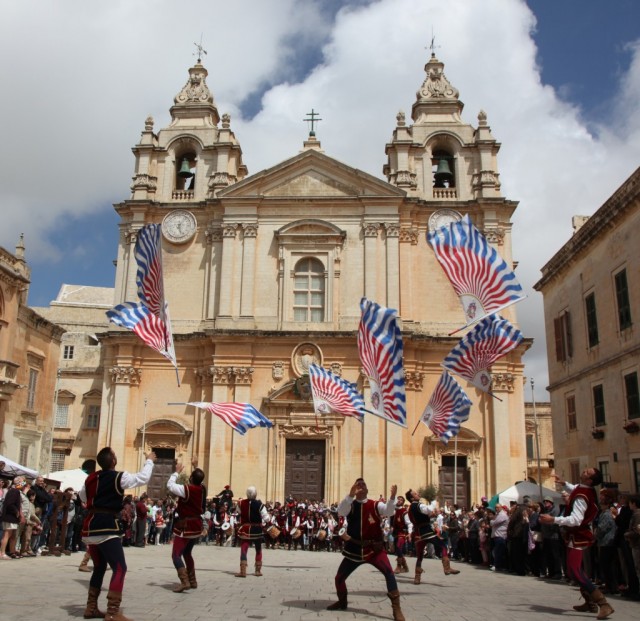 Zdj cia:  Mdina, Malta centralna, Parada, MALTA