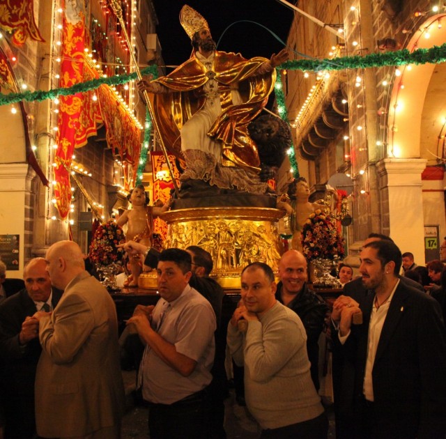 Zdj cia: Floriana, Valletta , Procesja, MALTA