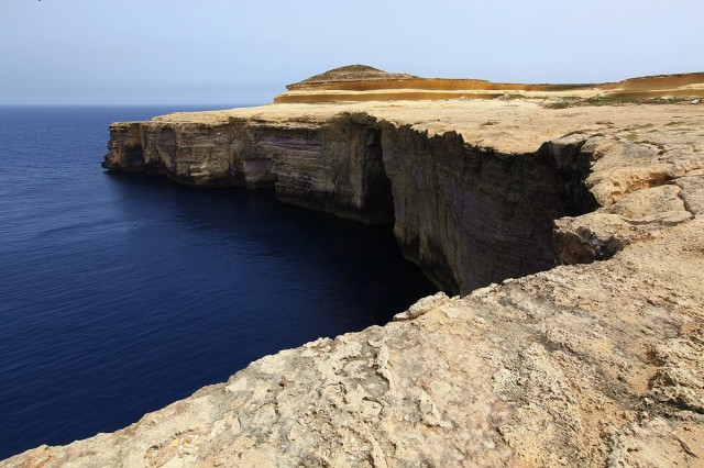 Zdj cia: Wied il-Mielah , Gozo, Spacer brzegiem, MALTA Zdj cia: Wied il-Mielah , Gozo, Spacer brzegiem, MALTA