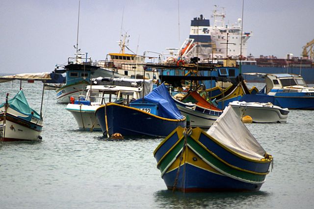 Zdjęcia: Marsaxlokk, Malta, "Port to jest poezja...", MALTA Zdjęcia: Marsaxlokk, Malta, "Port to jest poezja...", MALTA