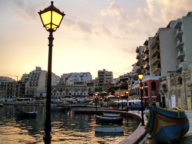 Zdjęcia: St Julians, Valetta, valetta pod wieczór, MALTA Zdjęcia: St Julians, Valetta, valetta pod wieczór, MALTA