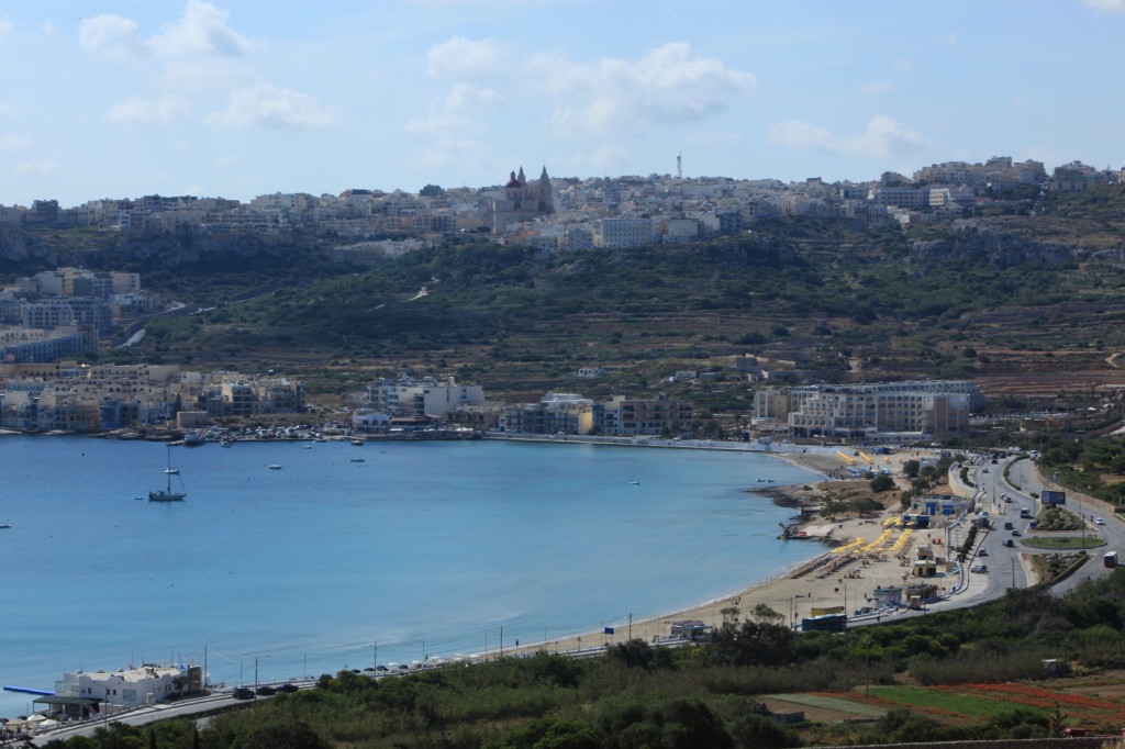 Zdjęcia: Okolice plaży, Mellieha, Panorama, MALTA Zdjęcia: Okolice plaży, Mellieha, Panorama, MALTA
