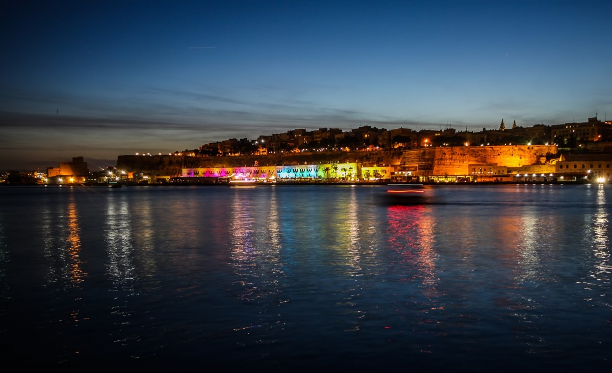 Zdjęcia: miasto, Valetta, Nocą..., MALTA Zdjęcia: miasto, Valetta, Nocą..., MALTA