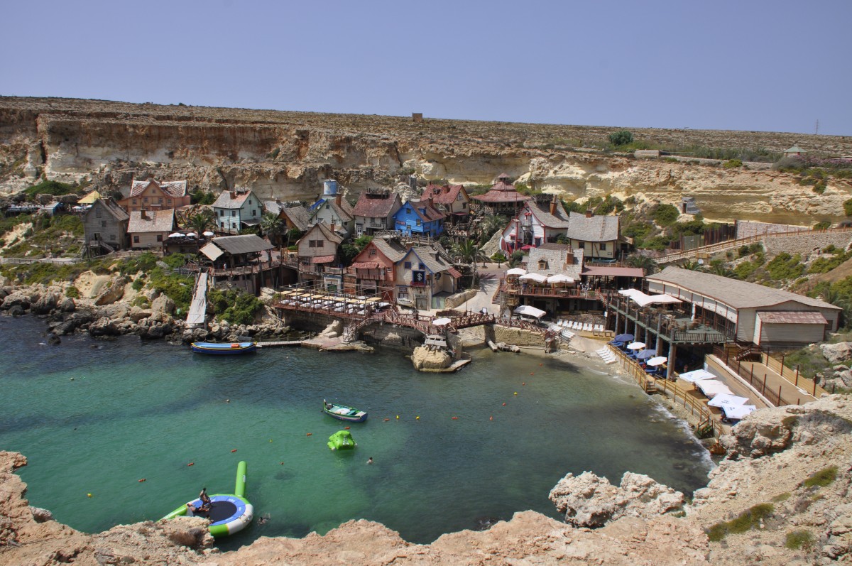 Zdjęcia: Popeye Village, Malta, Popeye Village, MALTA Zdjęcia: Popeye Village, Malta, Popeye Village, MALTA