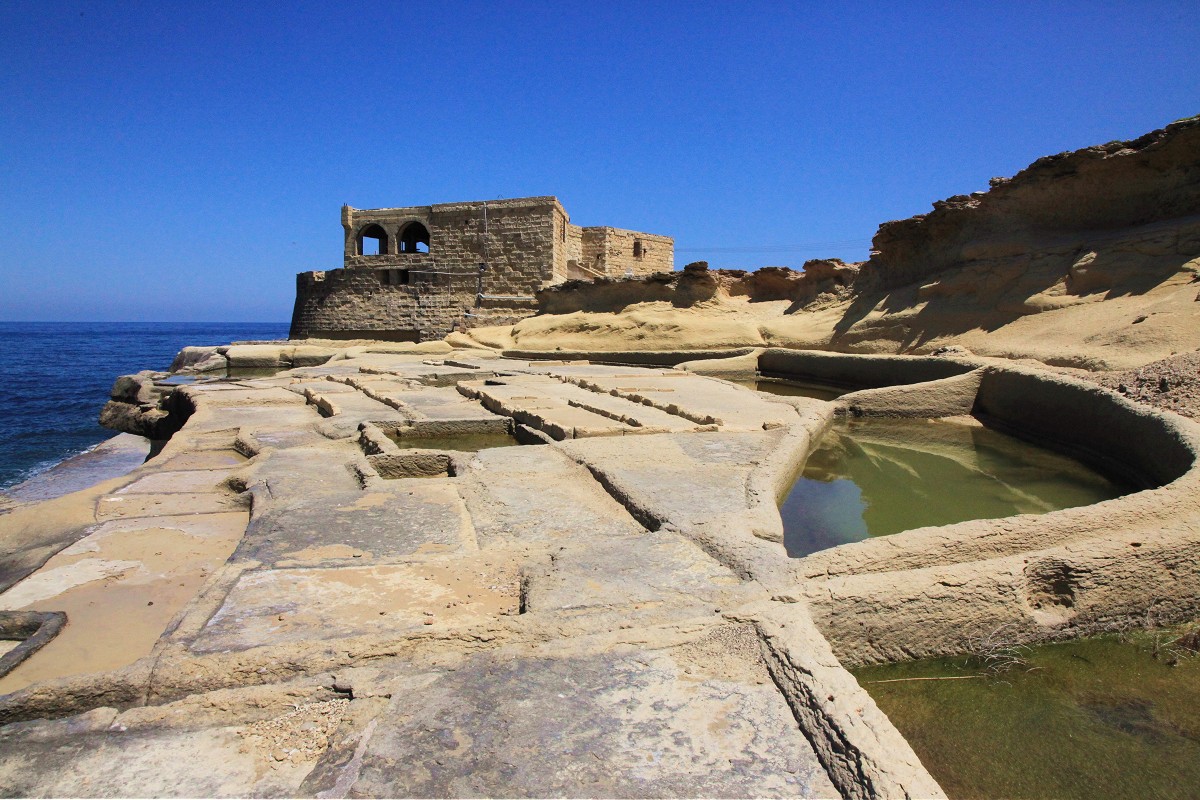 Zdjęcia: Żebbuġ, Gozo, Saliny i bateria artyleryjska Qolla l-Bajda, MALTA Zdjęcia: Żebbuġ, Gozo, Saliny i bateria artyleryjska Qolla l-Bajda, MALTA