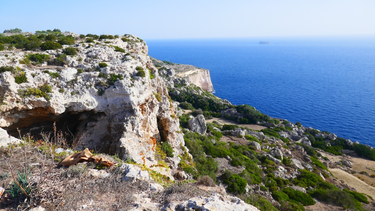 Zdjęcia: Sanap, Gozo, Klify Gozo, MALTA Zdjęcia: Sanap, Gozo, Klify Gozo, MALTA
