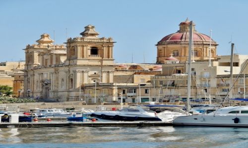 Zdjcie MALTA / - / Vittoriosa / Port