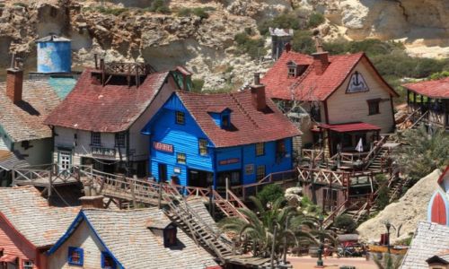 Zdjcie MALTA / Gozo, Mellieha / Zatoka Anchor / Popeye Village, poczta i piekarnia