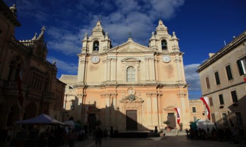 Zdjcie MALTA / Malta centralna / Mdina / Katedra w. Pawa
