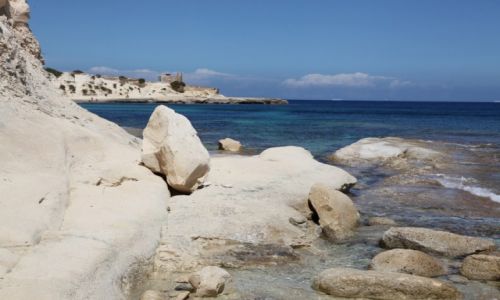 Zdjęcie MALTA / Marsaskala / Zatoka św. Tomasza / Plaża