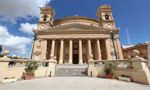 Zdjcie MALTA / Malta  srodkowa / Mosta / Rotunda pod wezwaniem Wniebowzicia NMP