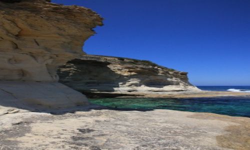Zdjcie MALTA / Gozo / Marsalforn / Klify