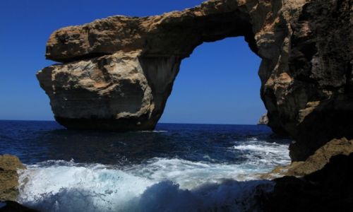 Zdjecie MALTA / Gozo / Dwejra / Lazurowe okno