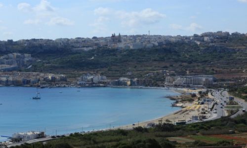 Zdjcie MALTA / Mellieha / Okolice play / Panorama