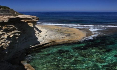 Zdjecie MALTA / Gozo / Marsalforn / Maleka plaa