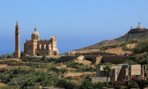 Zdjcie MALTA / Gozo  / Zachodnia cz wyspy / Sanktuarium w Ta’Pinu