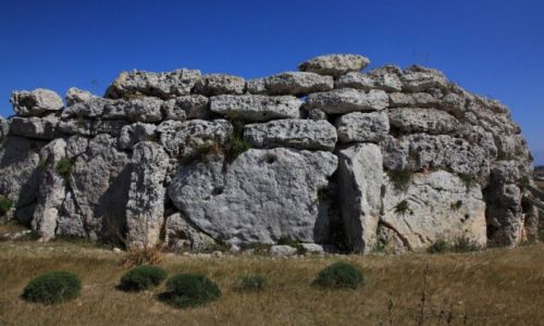 Zdjecie MALTA / Gozo  / Ggantija / Ruiny megalitycznej wityni