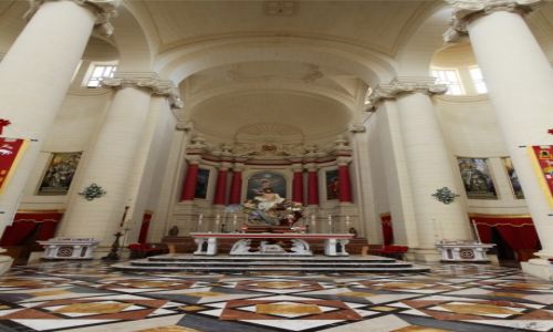 Zdjcie MALTA / Gozo / Mgarr / Kocil pod wezwaniem Wniebowzicia NMP