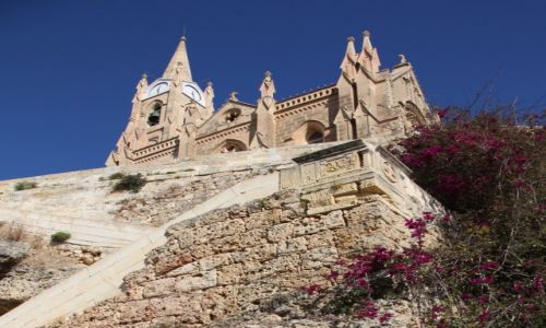 Zdjcie MALTA / Gozo / Ghajnsielem / Koci parafialny Matki Boej z Loreto