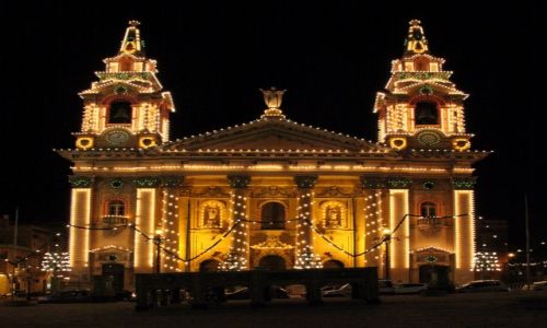 Zdjecie MALTA / Valletta  / Floriana / Odwitne wiateka 