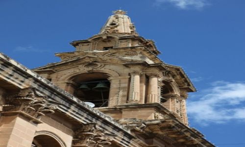 Zdjęcie MALTA / Valletta  / Katedra św. Publiusza / Wieża