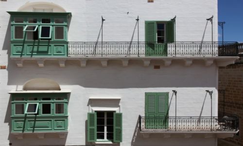 Zdjecie MALTA / Valletta / Ogrody Barrakka / Maltaskie balkony