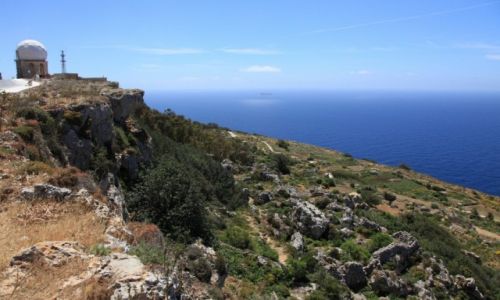 Zdjcie MALTA / Zurrieq / Dingli / Spacer wzdu klifw