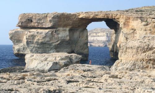 Zdjecie MALTA / Gozo / Dwejra Point / Lazurowe Okno