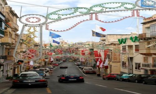 Zdjęcie MALTA / Malta / Senglea / Kolorowa ulica